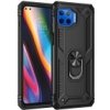 Puzdro Motorola G 5G Plus s otočným držiakom o 360 stupňové čierna farba