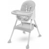 Baby Mix Jedálenská stolička Nora - Šedá