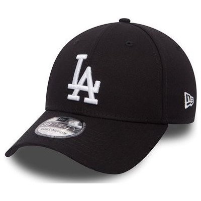 Šiltovka New Era 3930 - MLB League Essential Los Angeles Dodgers Black White