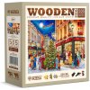 Dřevěné puzzle WOODEN CITY 505 dílků Vánoční ulice