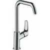 Hansgrohe Focus Vysoká umývadlová batéria s bočnou pákou, bez výtoku 31519000