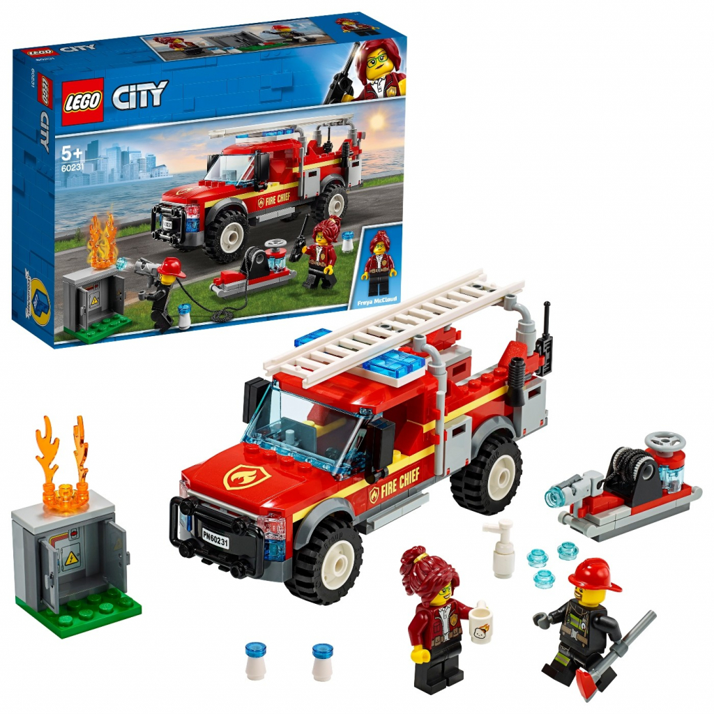 LEGO® City 60231 Zásahové vozidlo veliteľky hasičov od 46,72 € - Heureka.sk