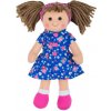 Bigjigs Toys Látková panenka Hollie 28 cm