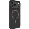 AppleMix Kryt TACTICAL MagForce Hyperstealth 2.0 pre Apple iPhone 17 Pro Max - čierny/hnedý