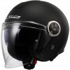 MOTOCYKLOVÁ PRILBA LS2 OF620 CLASSY ČIERNY MAT Otvorený Jet S