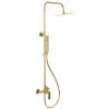 Excellent Glad sprchová súprava nástenná s dažďovou sprchou zlatá ARNL.1181GL