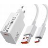 Nabíjačka steny s USB typu C pre Xiaomi 6000 mA 20 V biela