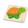 Prvé detské puzzle Viga 59933 korytnačka