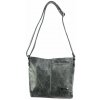 VIOLET dámska crossbody koženková kabelka Sivá