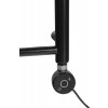 Bruckner - WICHER vykurovacia tyč s termostatom, 400 W, čierna mat 600.203.6