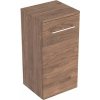 Kúpeľňová skrinka nízka Geberit Selnova 33x29,7x65 cm v prevedení orech hickory 501.274.00.1