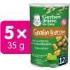 GERBER Organic chrumky arašidové 5× 35 g