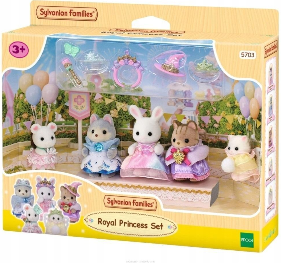 Sylvanian family Baby princeznej 5 figúrok