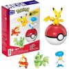 Mega Pokémon HPX92 Kocky 79 dielikov Pikachu Quaxly Fuecoco Sprigatito
