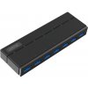 Hub Unitek Y-3184 7x USB 3.0 s napájacím adaptérom a BC 1.2 (Y-3184)