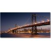Foto obraz fotografie na skle Most San Francisco 100x50 cm
