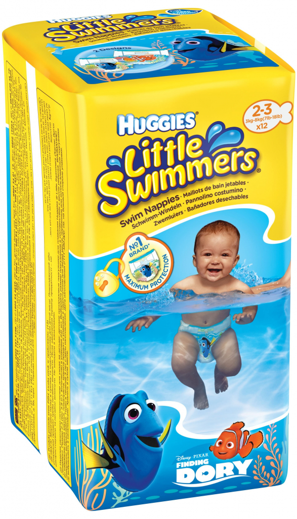 Huggies Little Swimmers 2-3 3-8 kg 12 ks