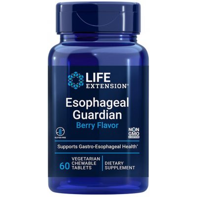 Life Extension Esophageal Guardian Berry 60 Žuvacia tableta