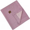EKO Deka bambusová s velúrovou podšívkou Lilac 100x80 cm