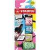 STABILO BOSS MINI by Snooze One – 5 ks sada – ružová, modrá, žltá, zelená a čierna