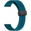 eses Silikónový remienok s magnetickou sponou pre smart hodinky 22 mm Farba: tyrkysová