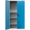 Lacneskrine #29 STRONG DEEP MULTI BLUE Dielenská skriňa s 3 policami, modrá, s nosnosťou 600 kg