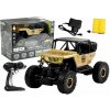 mamido Auto na diaľkové ovládanie jeep R / C 1:18 zlaté