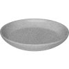 Keramický hrniec tanier DOMOLETTI CHARMS, O25 cm, sivá