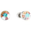 Evolution Group Náušnice s kryštálmi Swarovski 31113.2 krystal ab