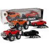 LEAN TOYS Červená odťahovka Monster Truck