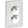 Legrand Slovensko, s.r.o. Valena - 774390 - Zásuvka dvojnásobná - Biela