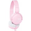 SONY sluchátka MDR-ZX110 růžové