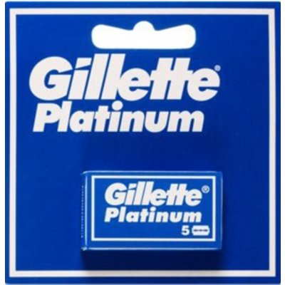 Gillette platinum čepelky 5ks (škatuľka na blistri)