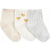 CARTER'S Ponožky neutrál mix MFL 3ks 0-3,veľ.62
