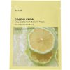 Anua - Green Lemon Vita C Blemish Serum Mask - Rozjasňujúca plátienková maska - 1 ks / 25 ml