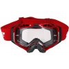 Motokrosové okuliare LS2 Aura Black Red číre sklo