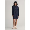 Gant Reg Tonal Shield Dress modrá