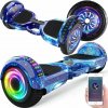 Retoo elektrický Hoverboard s LED svetlom, modrý Retoo