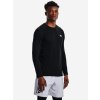 Pánske tričko Under Armour ColdGear Fitted Crew-BLK L