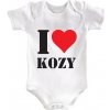 Divja Detské body i love kozy