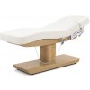 Elektrické wellness lehátko s vyhrievaním a LED osvetlením Fabulo Eterna Farba: krémová 195*75 cm | 90 kg | krémová