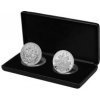 The Royal Mint strieborná minca Sada strieborných mincí 2 x Britannia Proof and Reverse Frosted 2023 2 x 31,10g / 1 Oz