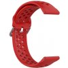 Techsuit - Watchband 22mm (W004) remienok pre Samsung Galaxy Watch (46 mm) / Watch 3 / Gear S3, Huawei Watch GT / GT 2 / GT 3 (46 mm) – červený