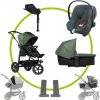 AKČNÝ SET TFK mono2 combi - air wheel olive + autosedačka Cybex Aton B2 i-Size + základna Cybex Base One + pláštěnka 2v1 + UV sieťka 2v1 + adaptéry na autosedačku