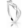 Cutie Jewellery Jemný prsteň z bieleho zlata Z6712-1843-10-X-2 50 mm