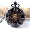 IZMAEL Vreckové Hodinky Century KP2582 čierna