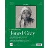 Strathmore Serie 400 Toned Gray Sketch Pad Skicár 50 31 x 23 cm 118 g