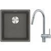 Súprava kuchynská batéria Franke Atlas 115.0590.047, granitový drez Franke Maris 125.0698.001