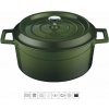Hrniec LAVA METAL Liatinový hrniec okrúhly 24cm - zelený (LVYTC24K2G)