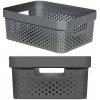 CURVER Úložný box INFINITY 11 l tmavě šedý